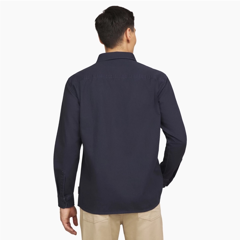 NWT! Men's Quiksilver Long Sleeve Button Down Overshirt - Picture 2 of 11